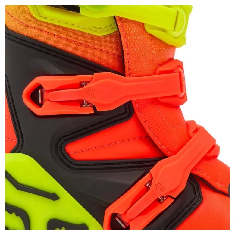 Buty cross dziecięce FOX JUNIOR COMP ORANGE/YELLOW pomarańczowy żółty