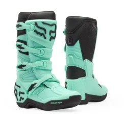 Buty cross dziecięce FOX JUNIOR COMP TEAL zielony czarny