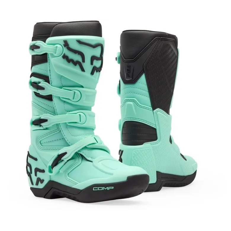 Buty cross dziecięce FOX JUNIOR COMP TEAL zielony czarny