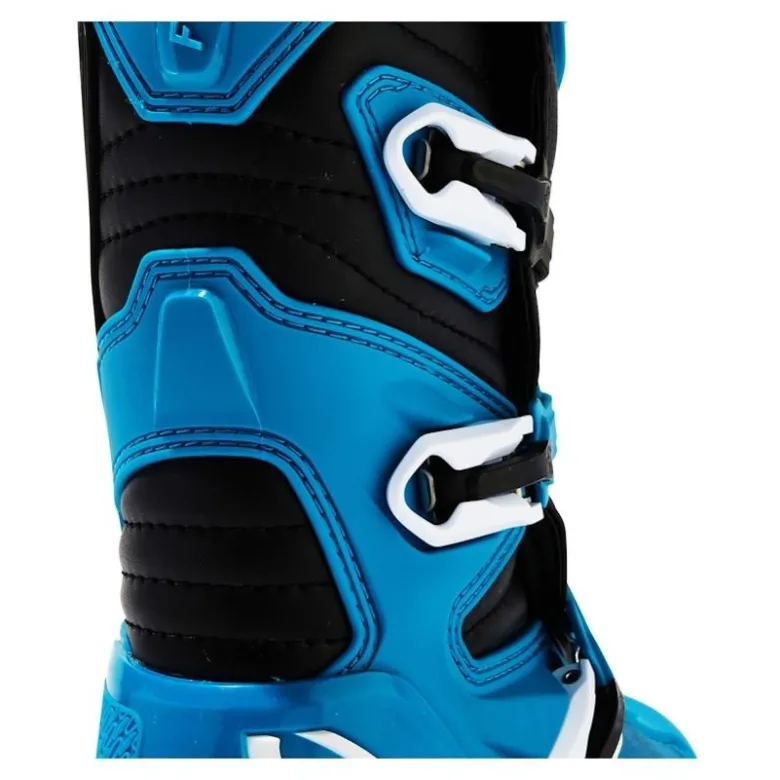 Buty cross dziecięce FOX JUNIOR COMP BLUE/YELLOW niebieski żółty
