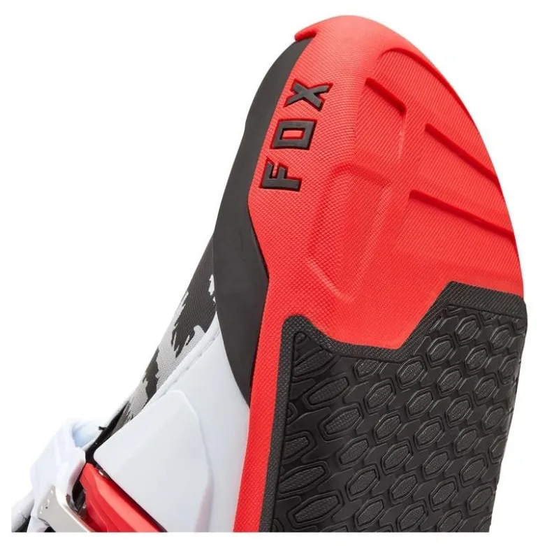 Buty cross FOX MOTION WHITE/FLUO RED biały czerwony fluo czarny