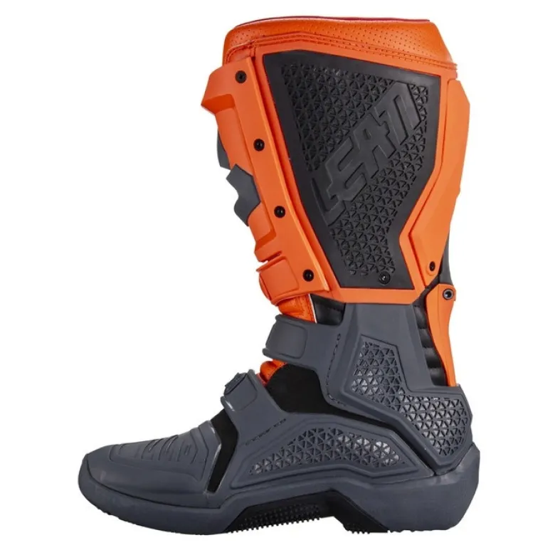 Buty cross LEATT 5.5 FLEXLOCK ENDURO ORANGE pomarańczowy