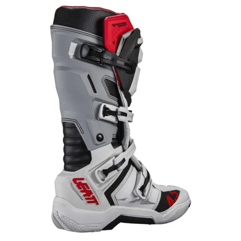 Buty cross LEATT 4.5 FORGE szary czerwony