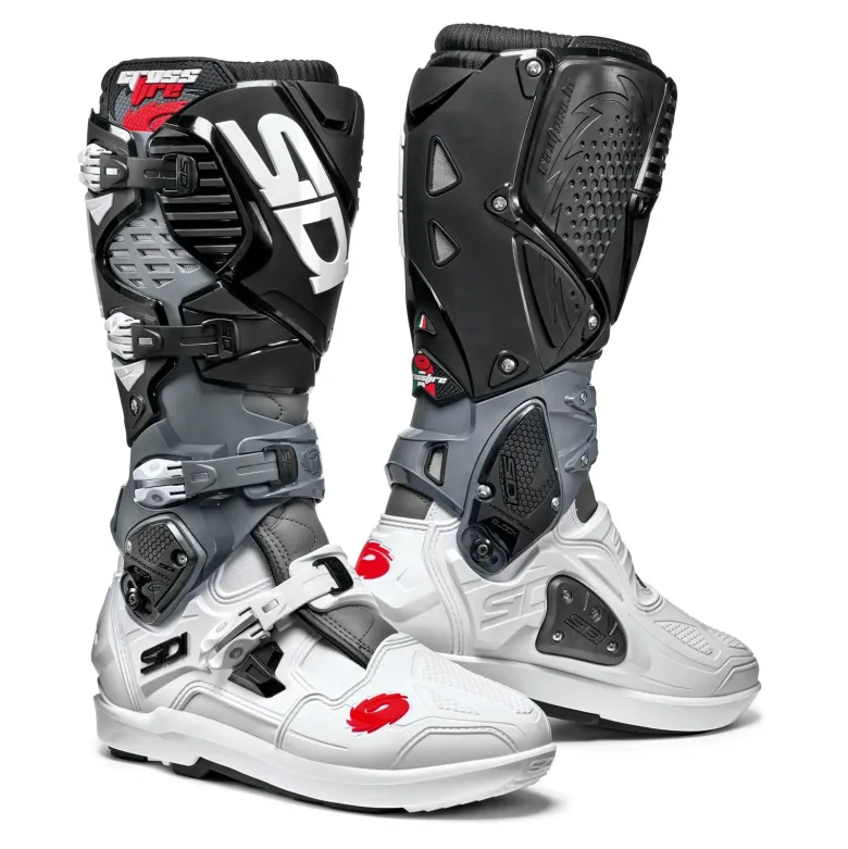 Buty cross SIDI CROSSFIRE 3 SRS WHITE/GREY/BLACK biały szary czarny