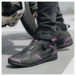 Buty krótkie damskie REBELHORN SPARK II LADY BLACK/PINK czarny różowy