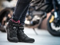 Buty krótkie damskie SHIMA EXO VENTED LADY BLACK czarny czerwony