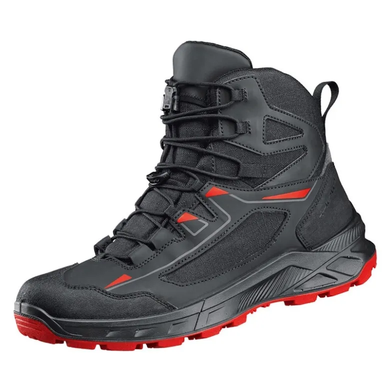 Buty krótkie HELD MONTARO BLACK/RED czarny czerwony