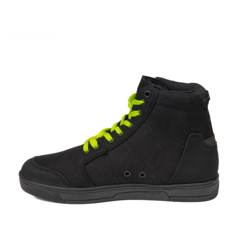 Buty krótkie OZONE TOWN BLACK/FLO YELLOW czarny żółty fluo