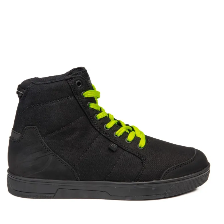 Buty krótkie OZONE TOWN BLACK/FLO YELLOW czarny żółty fluo