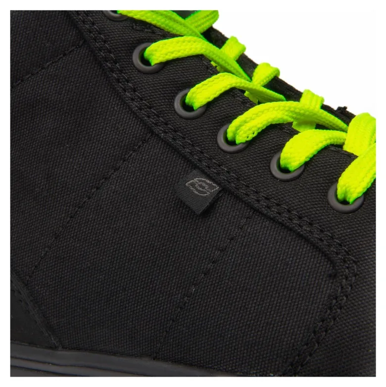 Buty krótkie OZONE TOWN BLACK/FLO YELLOW czarny żółty fluo