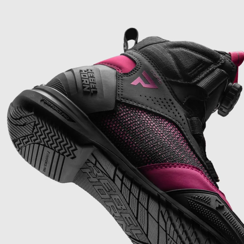 Buty krótkie REBELHORN CORE BLACK/PINK czarny różowy