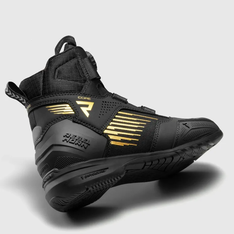 Buty krótkie REBELHORN CORE BLACK/GOLD czarny złoty