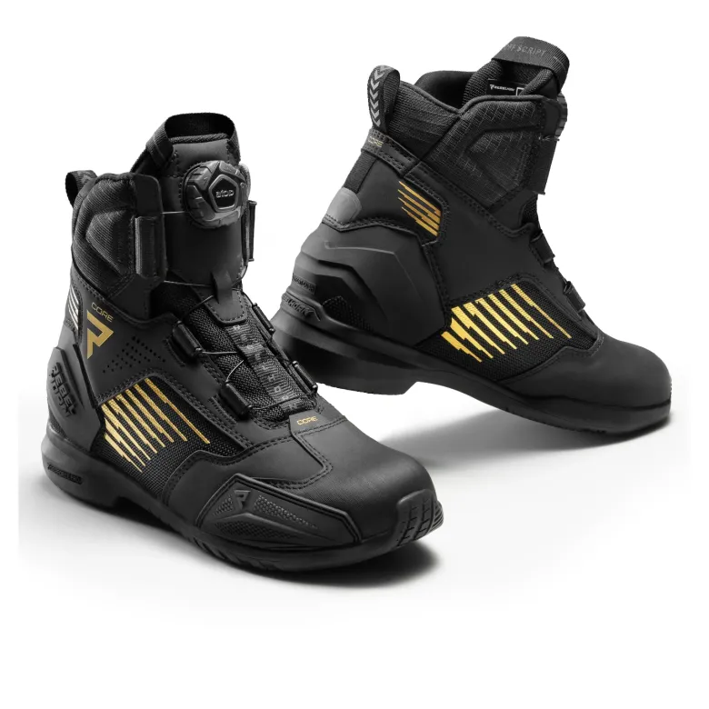 Buty krótkie REBELHORN CORE BLACK/GOLD czarny złoty