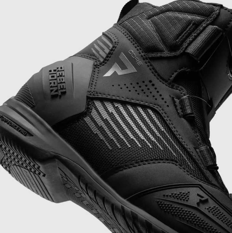 Buty krótkie REBELHORN CORE BLACK czarny