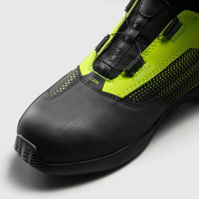 Buty krótkie REBELHORN CORE BLACK/FLUO YELLOW czarny żółty fluo
