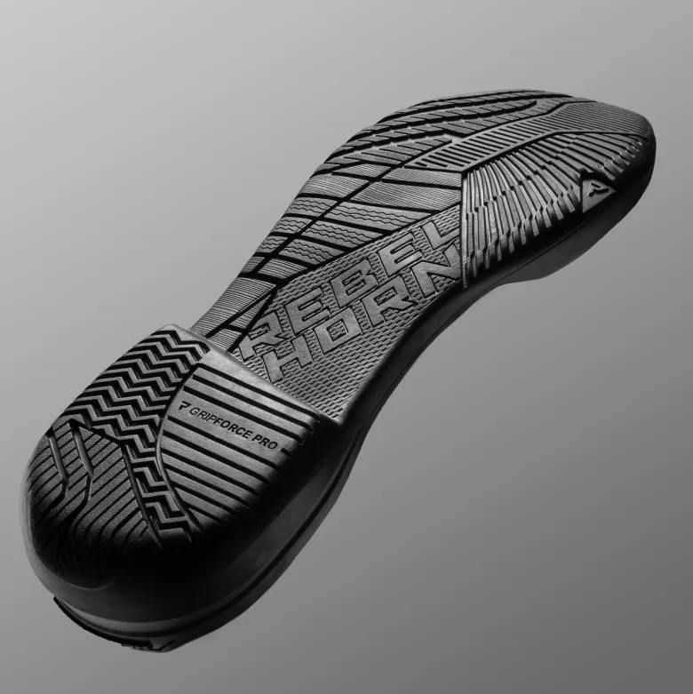 Buty krótkie REBELHORN CORE BLACK/FLUO YELLOW czarny żółty fluo