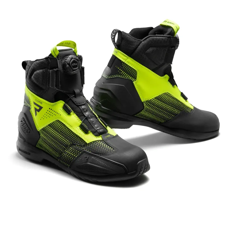 Buty krótkie REBELHORN CORE BLACK/FLUO YELLOW czarny żółty fluo