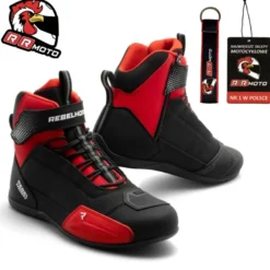 Buty krótkie REBELHORN SWIFT BLACK/RED czarny czerwony