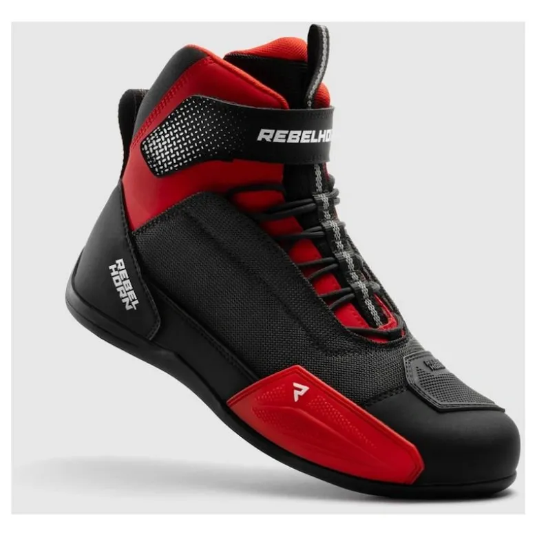 Buty krótkie REBELHORN SWIFT BLACK/RED czarny czerwony