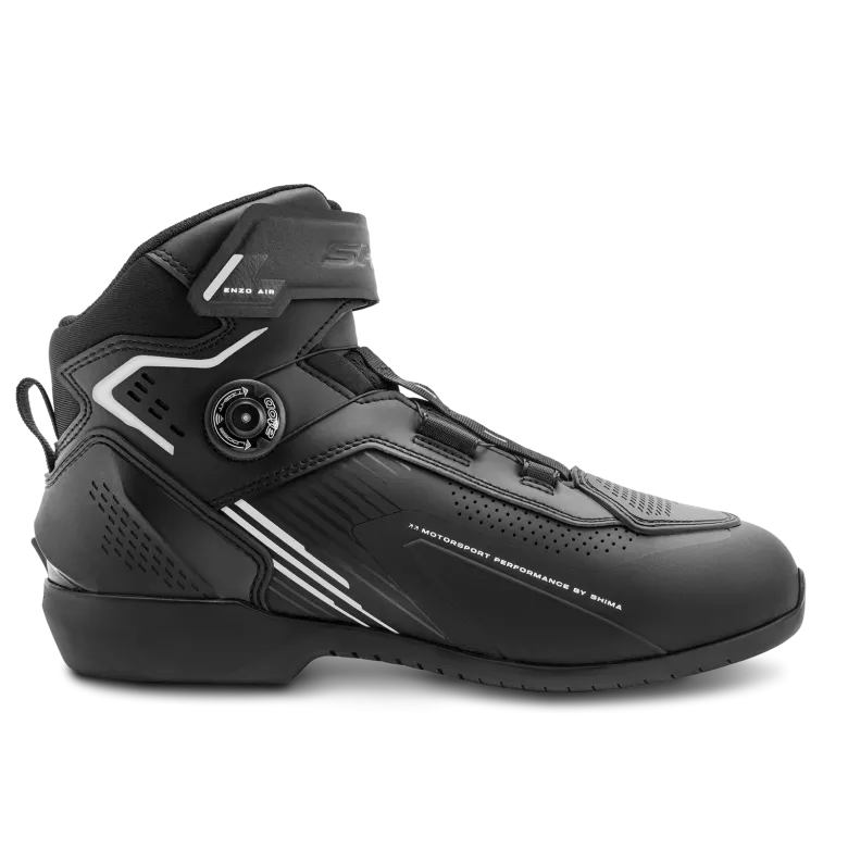 Buty krótkie SHIMA ENZO AIR BLACK/WHITE czarny biały