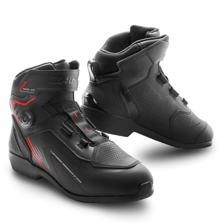Buty krótkie SHIMA ENZO AIR BLACK/RED czarny czerwony