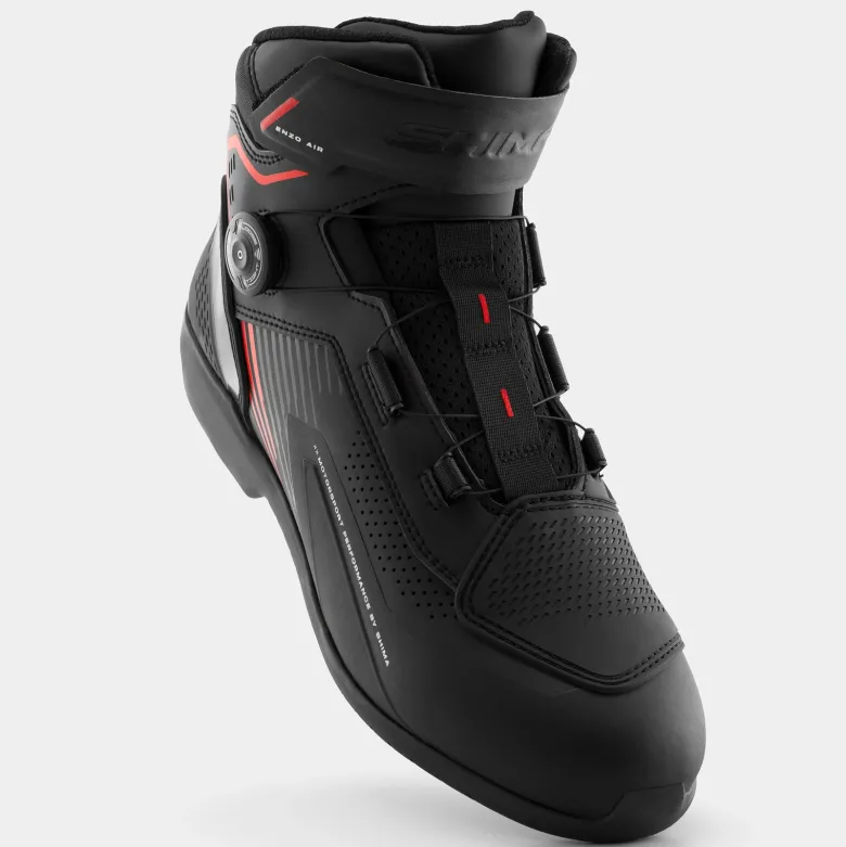 Buty krótkie SHIMA ENZO AIR BLACK/RED czarny czerwony