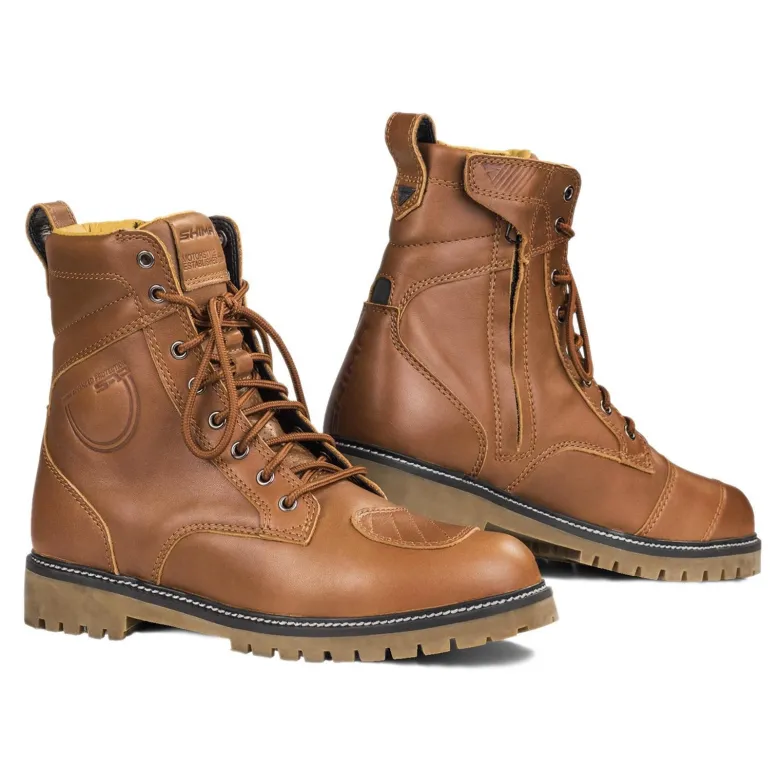 Buty motocyklowe damskie SHIMA THOMSON LADY BROWN brązowy