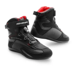 Buty motocyklowe krótkie miejskie Shima Exo Vented czarny-czerwony