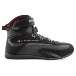 Buty motocyklowe krótkie miejskie Shima Exo Vented czarny-czerwony