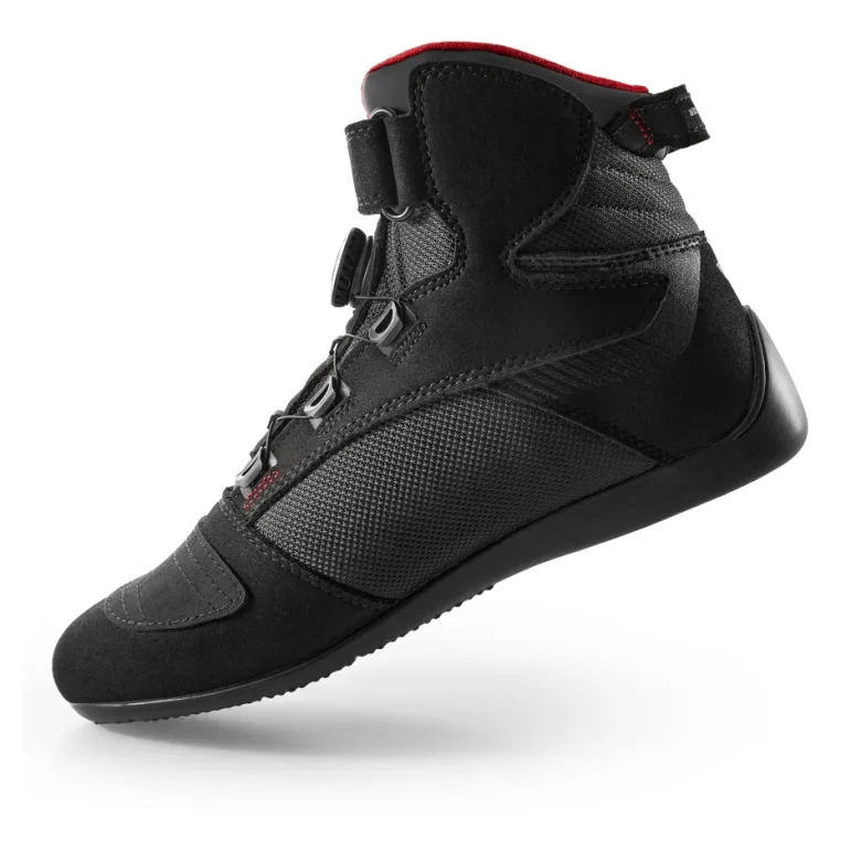 Buty motocyklowe krótkie miejskie Shima Exo Vented czarny-czerwony