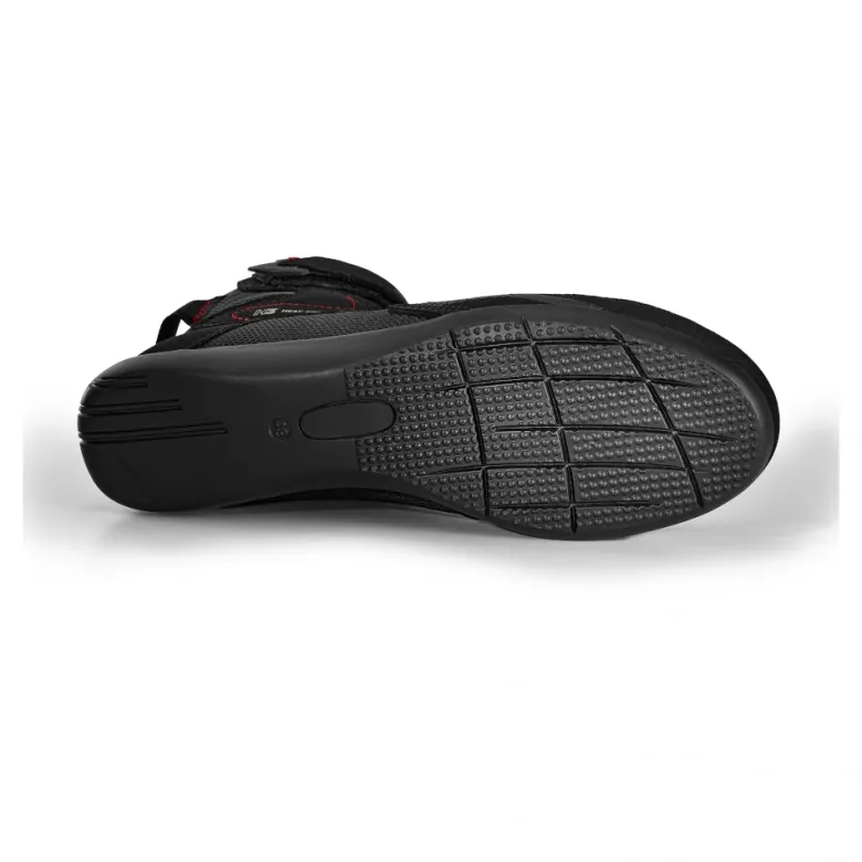 Buty motocyklowe krótkie miejskie Shima Exo Vented czarny-czerwony