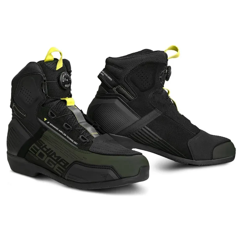 Buty motocyklowe krótkie Shima Edge Vent Men khaki zielony