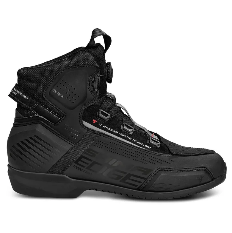 Buty motocyklowe krótkie Shima Edge Vent Men czarny