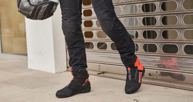 Buty motocyklowe krótkie Shima Edge Vent Men czerwony