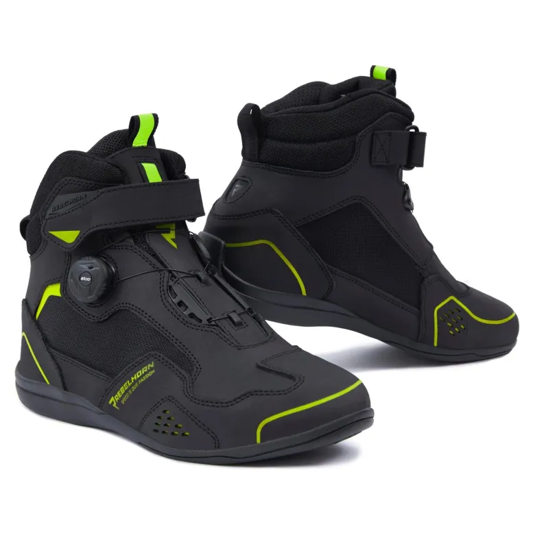 Buty motocyklowe Rebelhorn Spark II czarno-żółty