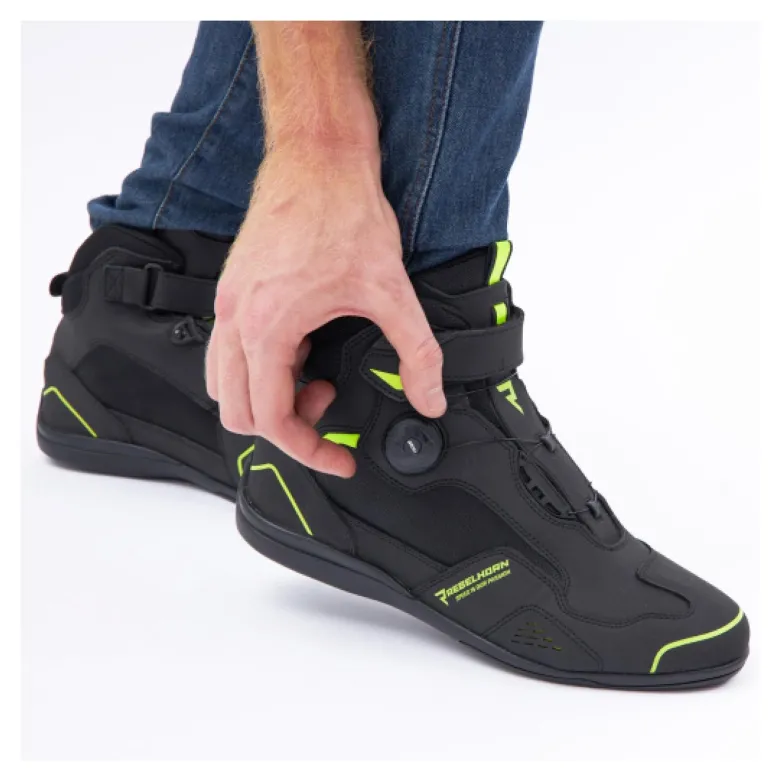 Buty motocyklowe Rebelhorn Spark II czarno-żółty