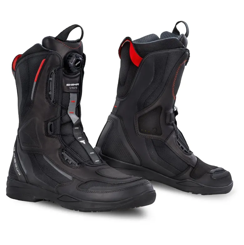 Buty motocyklowe Shima Strato Men czarne
