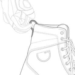 Buty motocyklowe SHIMA THOMSON BROWN brązowy