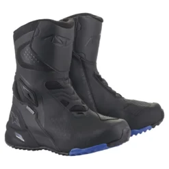 Buty turystyczne ALPINESTARS RT-8 GORE-TEX GORE-TEX BLACK/BLUE czarny niebieski