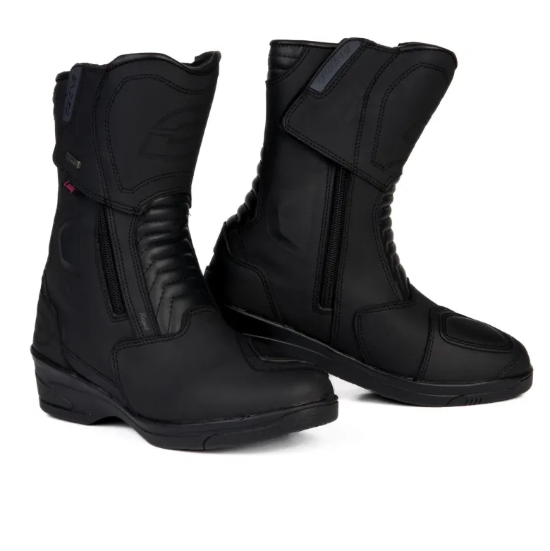 Buty turystyczne damskie OZONE RAPID LADY HIGH HEEL BLACK MATT czarny