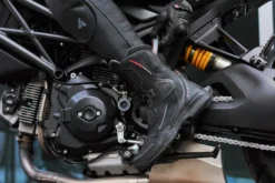 Buty turystyczne damskie SHIMA STRATO LADY czarny szary czerwony fluo