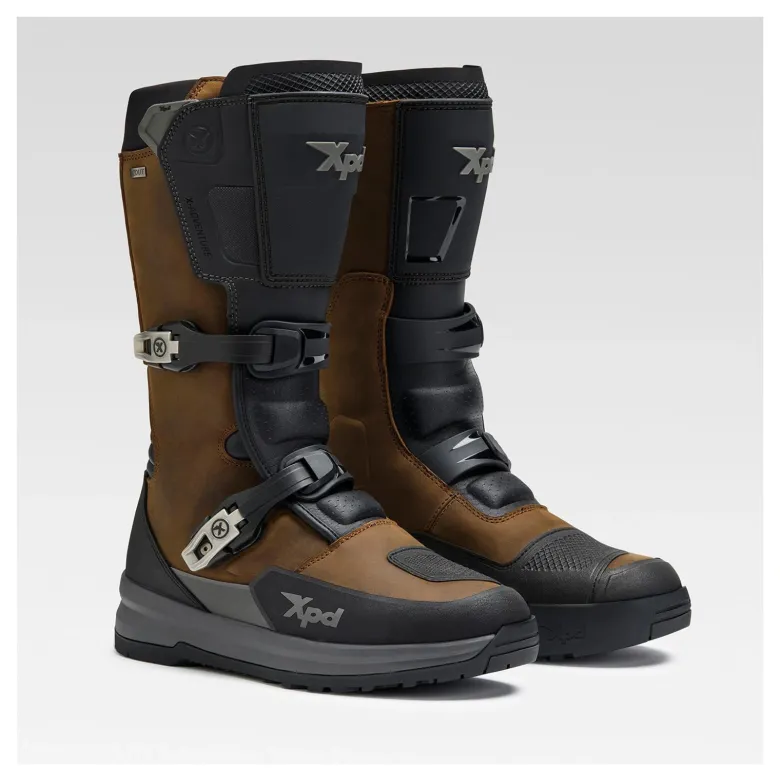 Buty turystyczne XPD X-ADVENTURE H2OUT BROWN brązowy