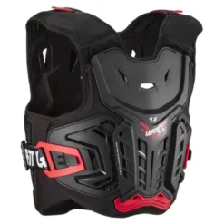 Buzer dziecięcy LEATT CHEST PROTECTOR 4.5 JUNIOR BLACK/RED czarny czerwony