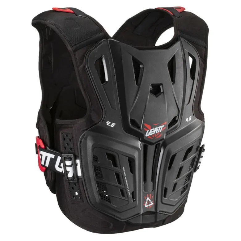Buzer dziecięcy LEATT CHEST PROTECTOR 4.5 JUNIOR BLACK/RED czarny czerwony