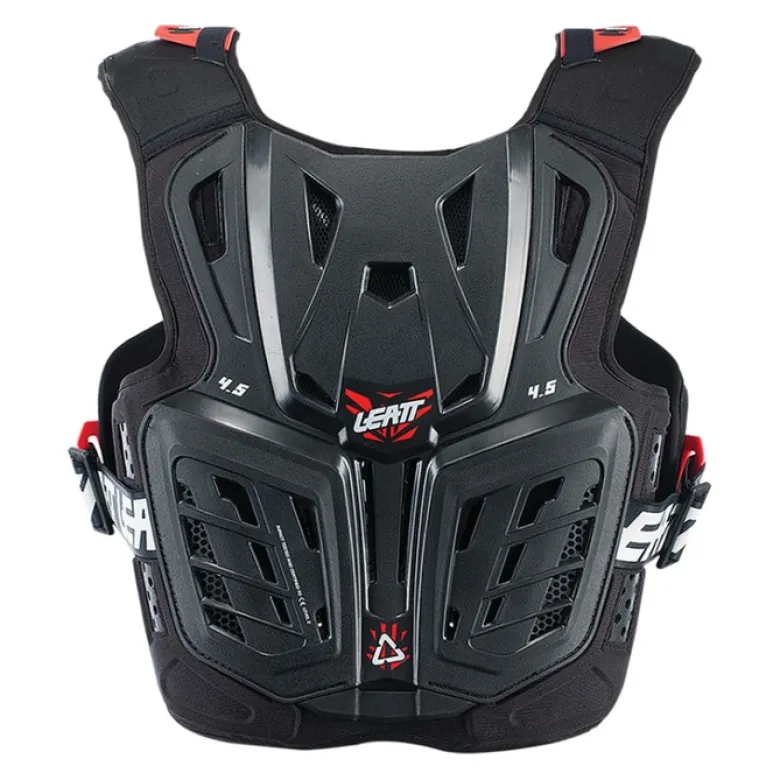 Buzer dziecięcy LEATT CHEST PROTECTOR 4.5 JUNIOR BLACK/RED czarny czerwony