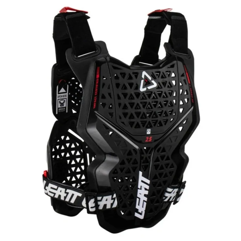 Buzer LEATT CHEST PROTECTOR 2.5 BLACK czarny