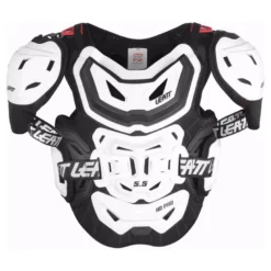 Buzer LEATT CHEST PROTECTOR 5.5 PRO HD WHITE biały czarny