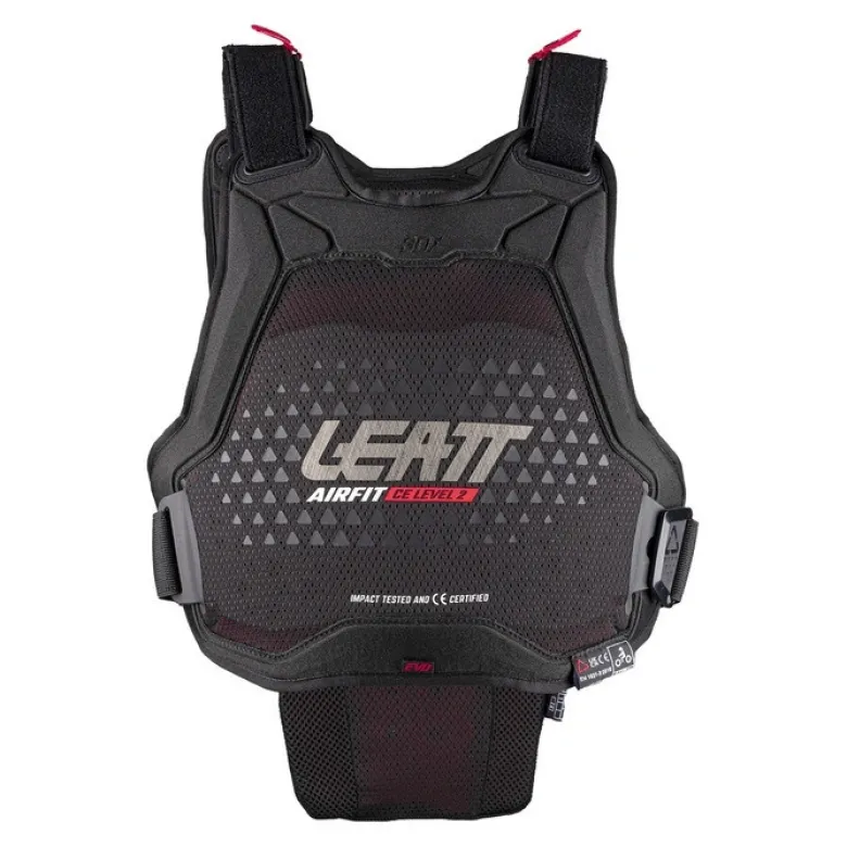 Buzer LEATT 3DF AIRFIT EVO BLACK czarny