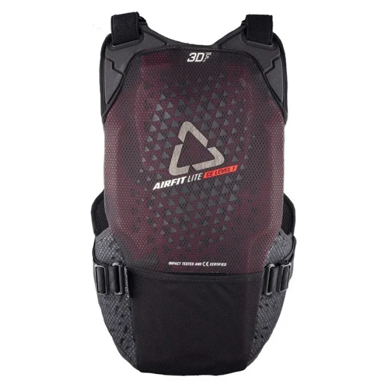 Buzer LEATT 3DF AIRFIT EVO LITE BLACK czarny