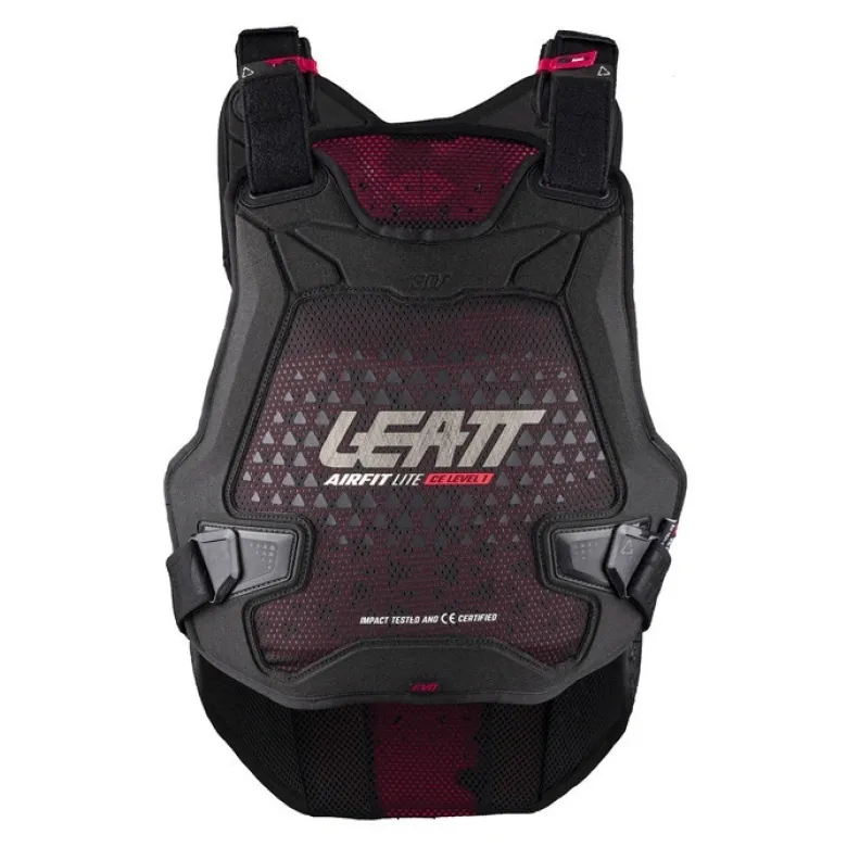 Buzer LEATT 3DF AIRFIT EVO LITE BLACK czarny